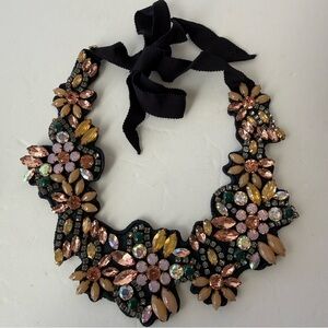 Floral Statement Necklace By J. Crew